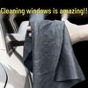 Magic Cloth for Glass & Mirrors: Lint-Free, Streak-Free, Thickened, Enlarged, South Korean Made, Ideal for Car Wash.