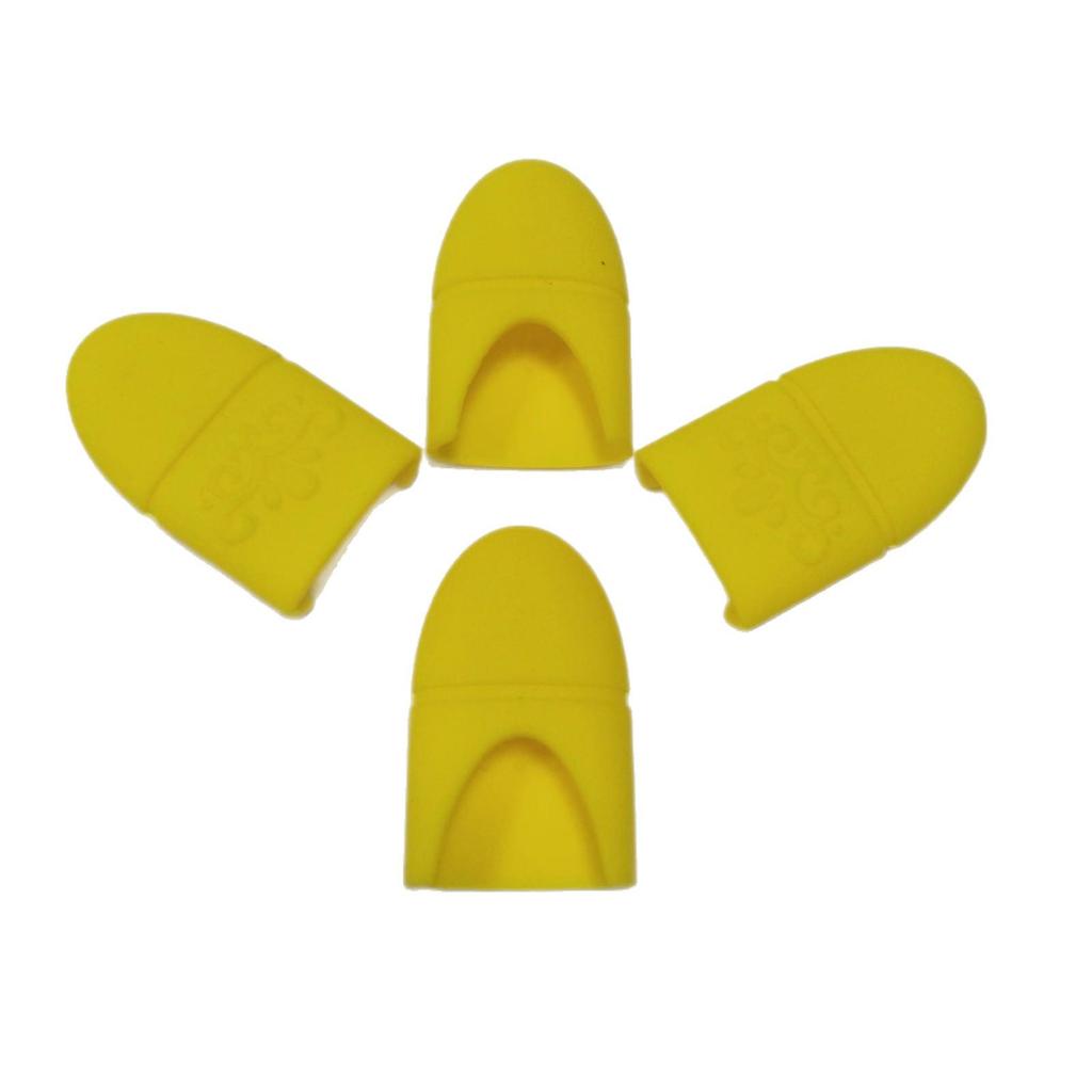 Silicone Finger Cots: Anti-Prick, Wear-Resistant Thimbles & Nail Polish Remover Protectors