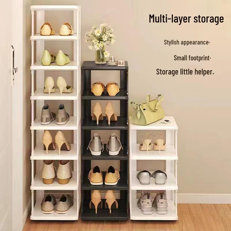 TikTok Compact Dustproof Shoe Cabinet: Space-Saving Multi-Layer Storage for Dorms and Hallways
