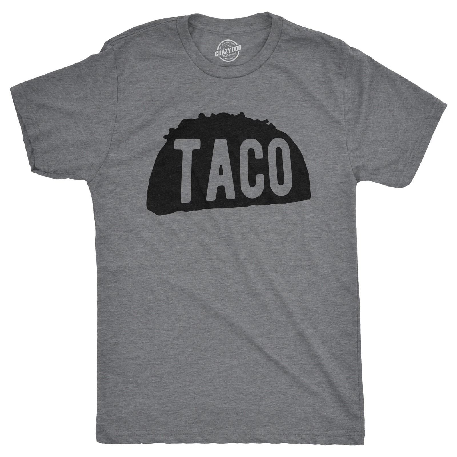 Mens Taco T Shirt Funny Taco Tuesday Tee for Guys XL
