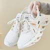 Flyknit Sport Mesh Breathable Student Casual Flat Shoes, Suitable for Running