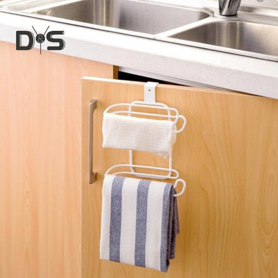 Toalettpapirholder Papirstativ Dobbeltlagsdesign Sterk lastbærende Rustbestandig Papirrulldispenser Baderom Kjøkkenorganisator