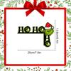1x Funny Grinch Christmas Door Frame Decoration Corner Decor Ornaments Wood Sign