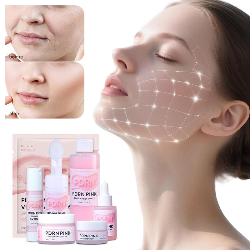 International PDRN Salmon DNA Collagen Facial Mask Set
