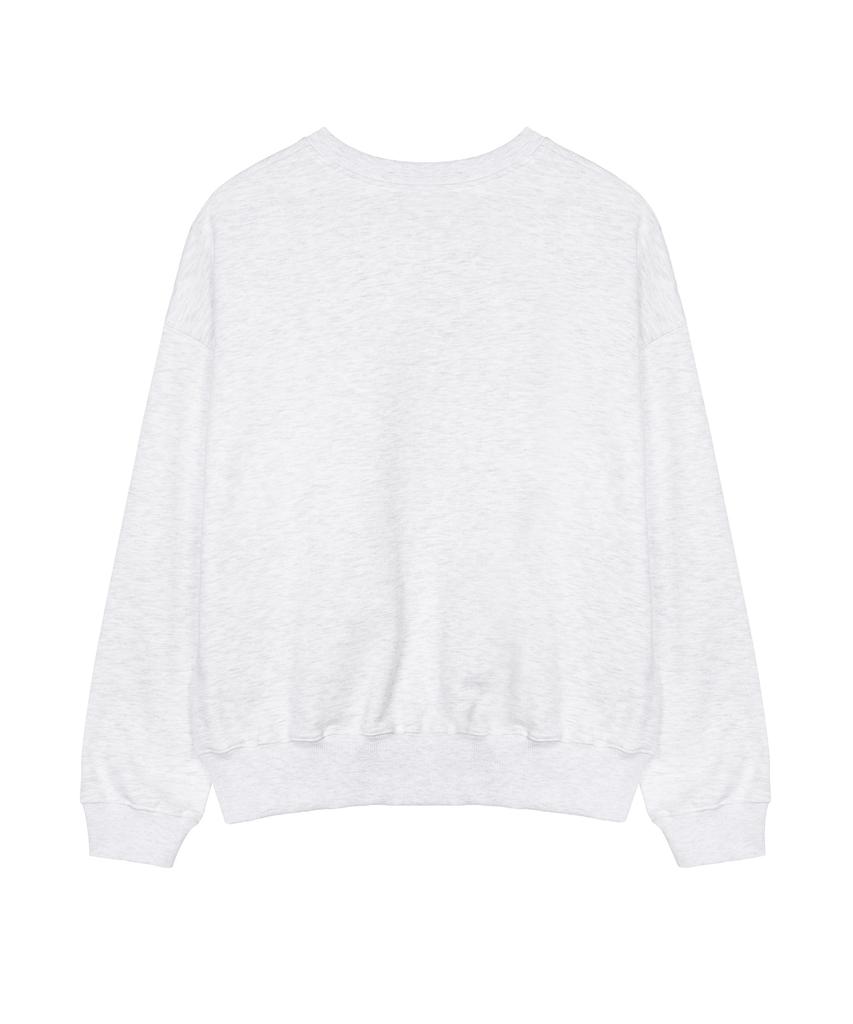 NICK&NICOLE Nicole Butterfly Sweatshirt_Melange Light Pink