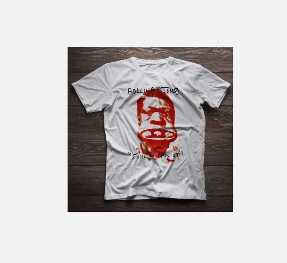The Rolling Stones Exile on Main St. Shirt Mick Jagger Keith Richards T-Shirt Unisex T-Shirt XXXXL