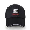 Wzbn2 Autoaufkleber Damen Herren Baseballkappen Weiblich Männlich Sportkappe Sonnenhut Für Seat Leon 5f Ibiza 6l 6j Leon 1p Kissen Altea Xl Leon Mk