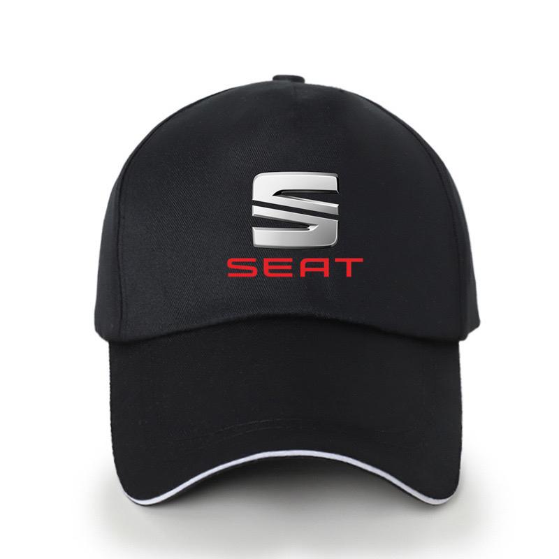 Wzbn2 Autoaufkleber Damen Herren Baseballkappen Weiblich Männlich Sportkappe Sonnenhut Für Seat Leon 5f Ibiza 6l 6j Leon 1p Kissen Altea Xl Leon Mk