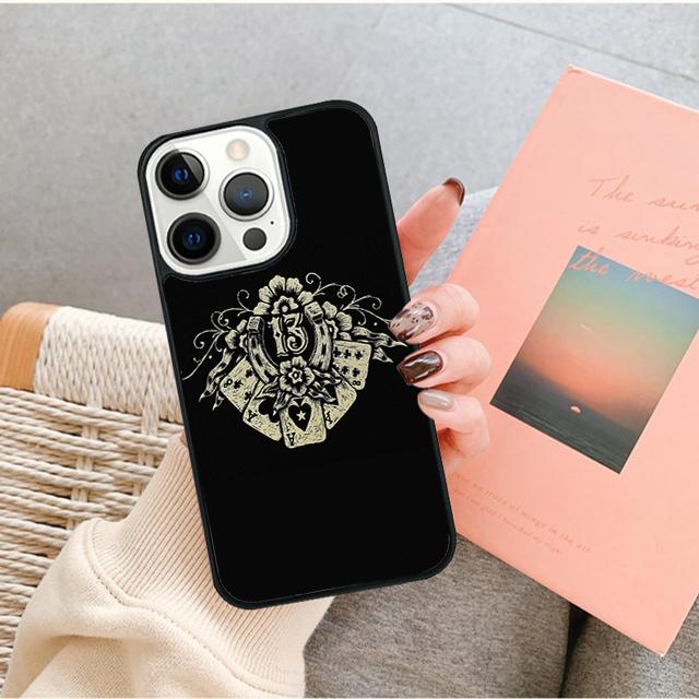 

Счастливый номер 13 Чехол для телефона для iPhone 17 Air 16 15 14 12 13 PLUS 11 PRO MAX Задняя крышка Fundas coque Чехол iPhone 11pro max