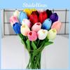 Artificial Pu Tulip Flowers For Wedding Decor Home Styling Props Photo