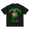 One Piece Roronoa Zoro T-Shirt Herren Damen Rundhalsausschnitt 100% Baumwolle Grafikdruck Lässige Streetwear Kurzarm T-Shirt