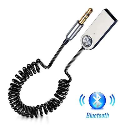 Bluetooth 5.0 Transmitter Wireless Audio Receiver USB To 3.5mm Jack BT870 Car Aux Bluetooth Adapter Auto Handsfree Speaker Car Accessories