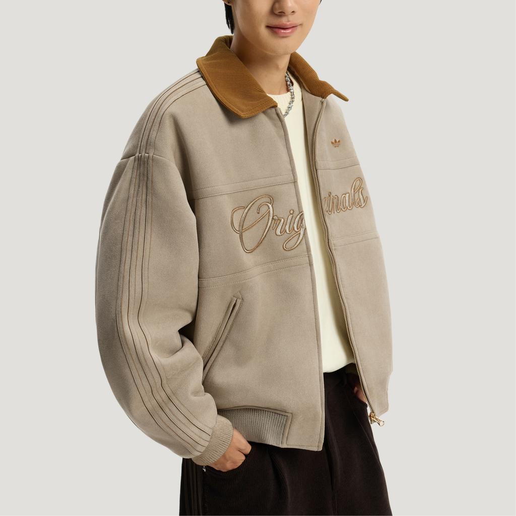 Adidas Originals FW25 Jaqueta Artesanal Acolchoada Ano do Coelho Edição Limitada Estilo Ano Novo Chinês Quente Esportivo Casual Casaco de Algodão Jaquetas Masculinas KT0674