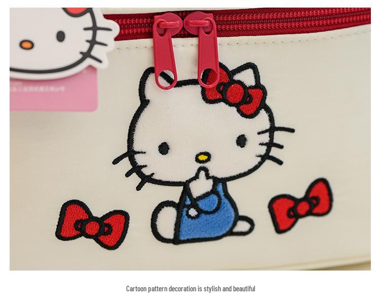 Sanrio 3D Cartoon Handbag: Large Capacity Travel Cosmetic Bag