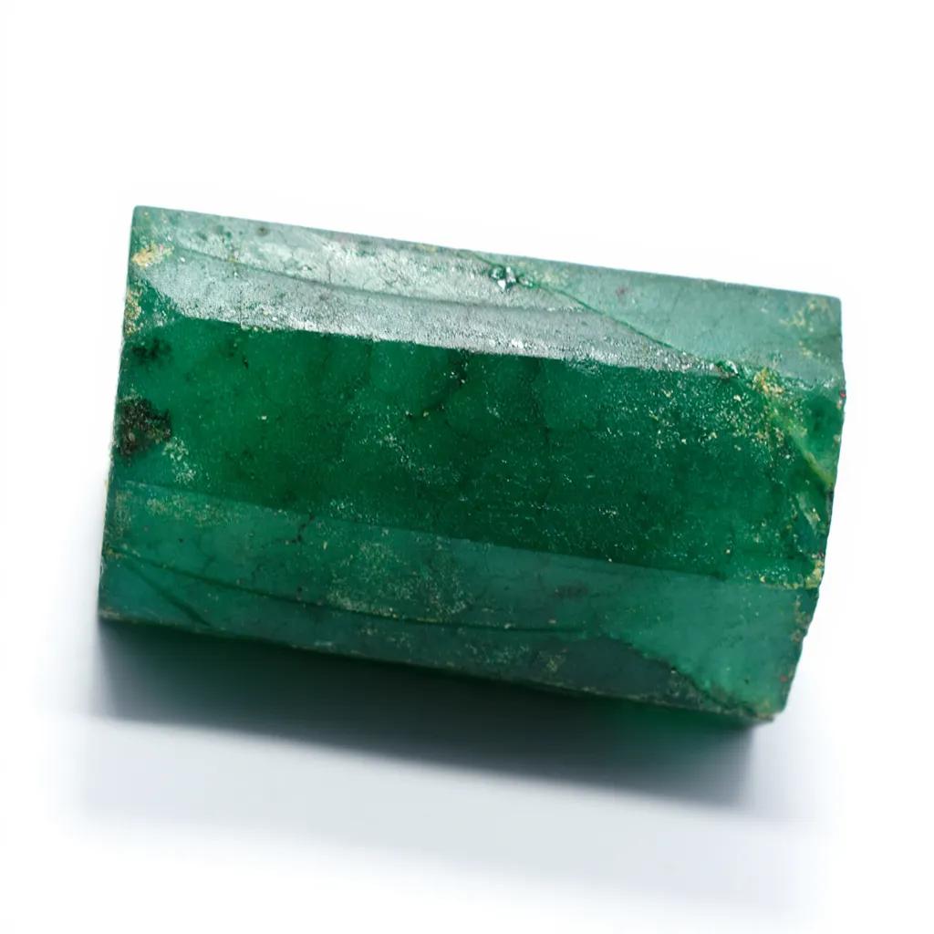 Natural Green Emerald Loose Gemstone Rough 786 Ct Uncut for Lapidary and Gem Collections