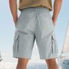 Summer Loose Multi-pocket Tooling Shorts Men's Squat Sports and Leisure Five-point Pants Men's
