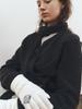 REPLAIN Cashmere Blend Rose Gloves_Ivory