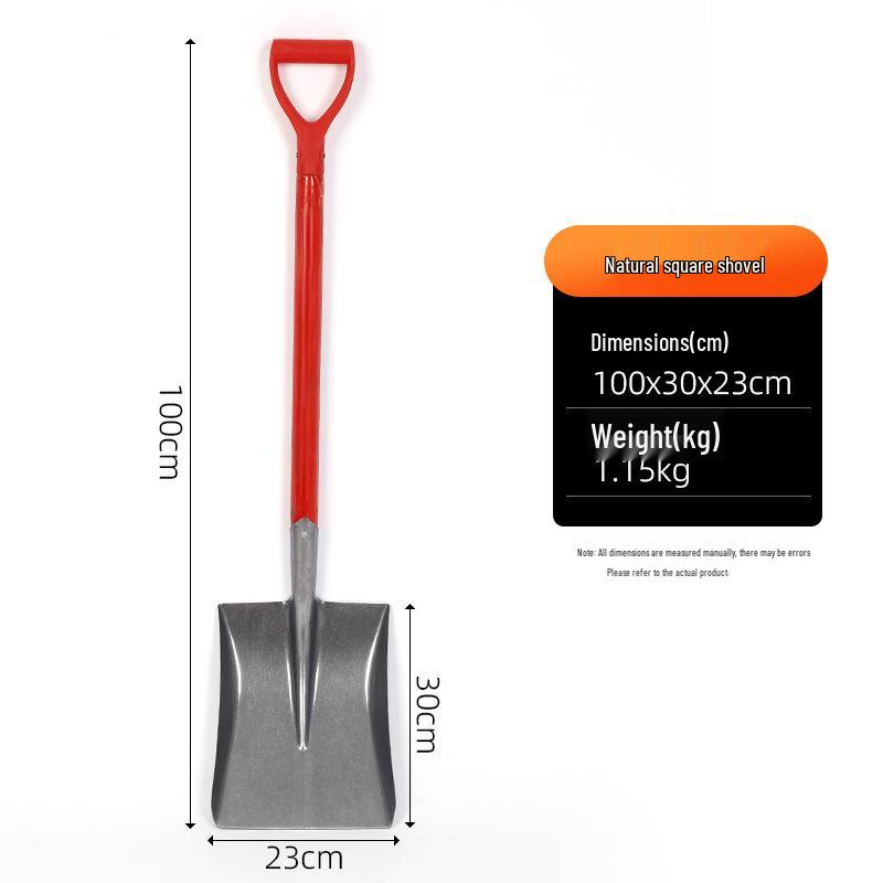 Fire Shovel & Spade for Emergency Rescue, Outdoor Digging, Soil Filling, and Disaster Relief