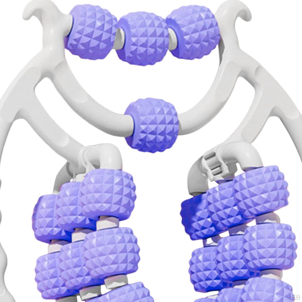 Leg Massage Roller 28 Wheels Degree Circular Clamp Portable Ergonomic Deep Tissue