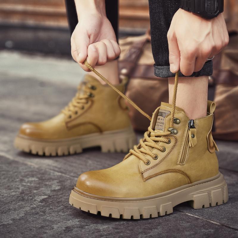 Pánská pravá kůže Boty pro volný čas Měkké mokasíny Pánské ploché módní značky Muži Mokasíny Prodyšné boty pro řidiče