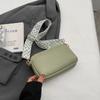 Borsa a Tracolla Vegana Chic Minimalista e alla Moda Borsa a Spalla in PU per Donna Semplice e Versatile Piccola Borsa Quadrata