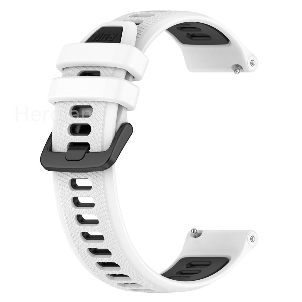 Fashion Silicone 22mm Watchband For Garmin Forerunner 265 Strap Smart Wristband For Garmin Forerunner 255 Band Bracelet +Film