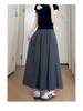 Plus Size Women's High-Waisted Wide-Leg Casual Summer Pants