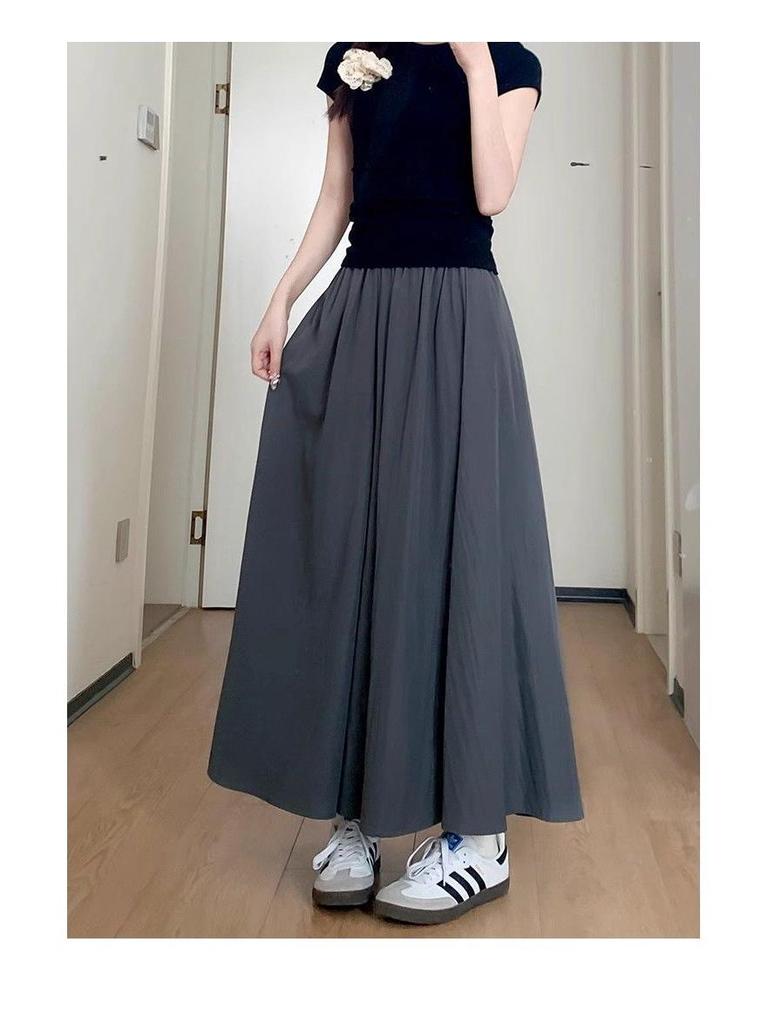 Plus Size Women's High-Waisted Wide-Leg Casual Summer Pants