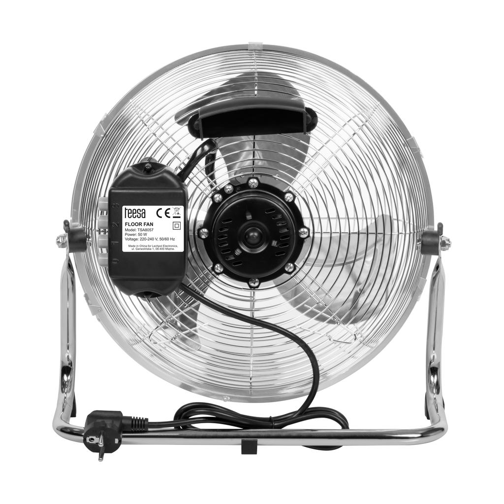 Teesa 30cm stojanový ventilátor dílenský cirkulátor výkonný 50W