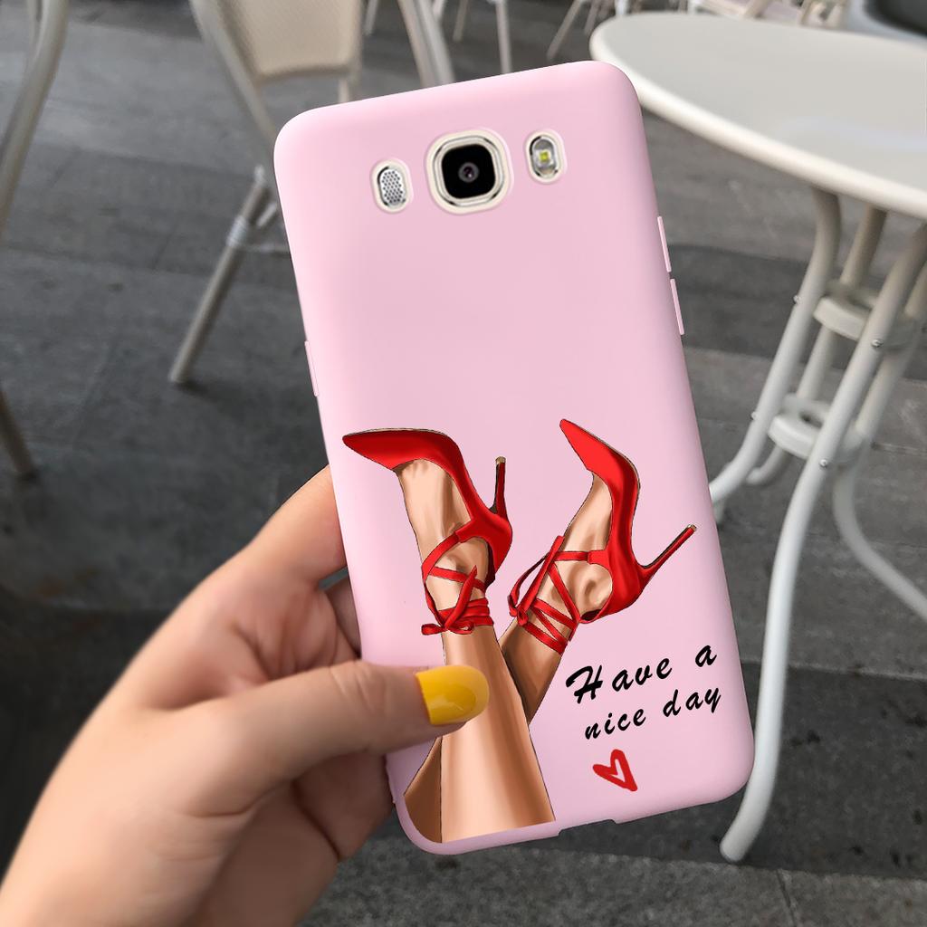 Lovely Phone Case For Samsung Galaxy J7 2016 Case Silicone Candy Cover Bumper For Samsung J7 2016 J710 J710H SM-J710F Soft Cases