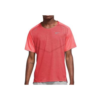 Dri-Fit Trainings Sneldrogend T-shirt met Korte Mouwen Heren Tops Dopamine CZ9047-605