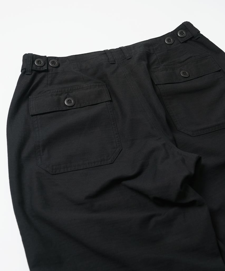FRIZMWORKS Backsatin Fatigue Pants _ Black