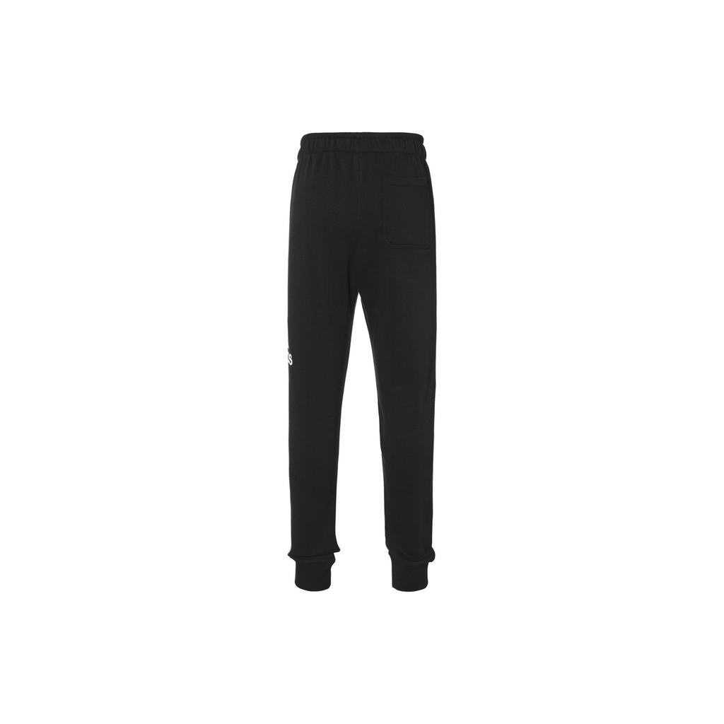 Adidas Logo Training Fleece Lined Thermal Long Knitted Sweatpants Men's Black AB6527
