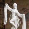 3D Printed Traditional Chinese Water Sleeve Dance Sculpture Mini Dancer Figurine for Desk Decor Small Gift