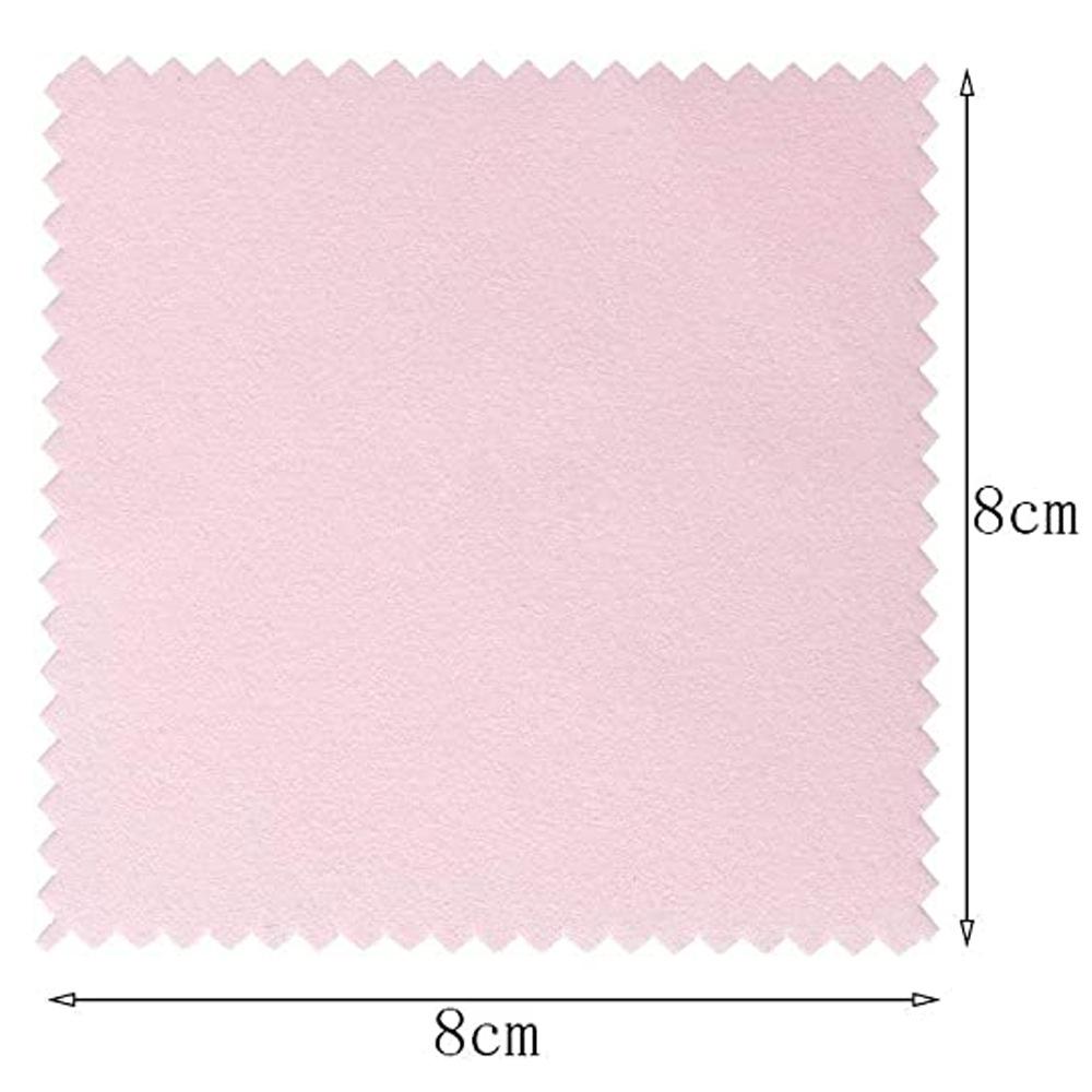 Silver Jewelry Maintenance and Cleaning, Pure Silver Jewelry, Watch Polishing Cloth, Double-sided Velvet Cloth, Wiping Cloth