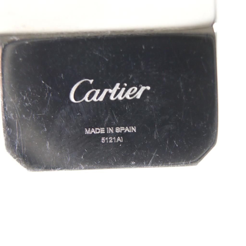 Very Good Cartier Money clip C de Cartier Decor Logo engraved Silver mens Used