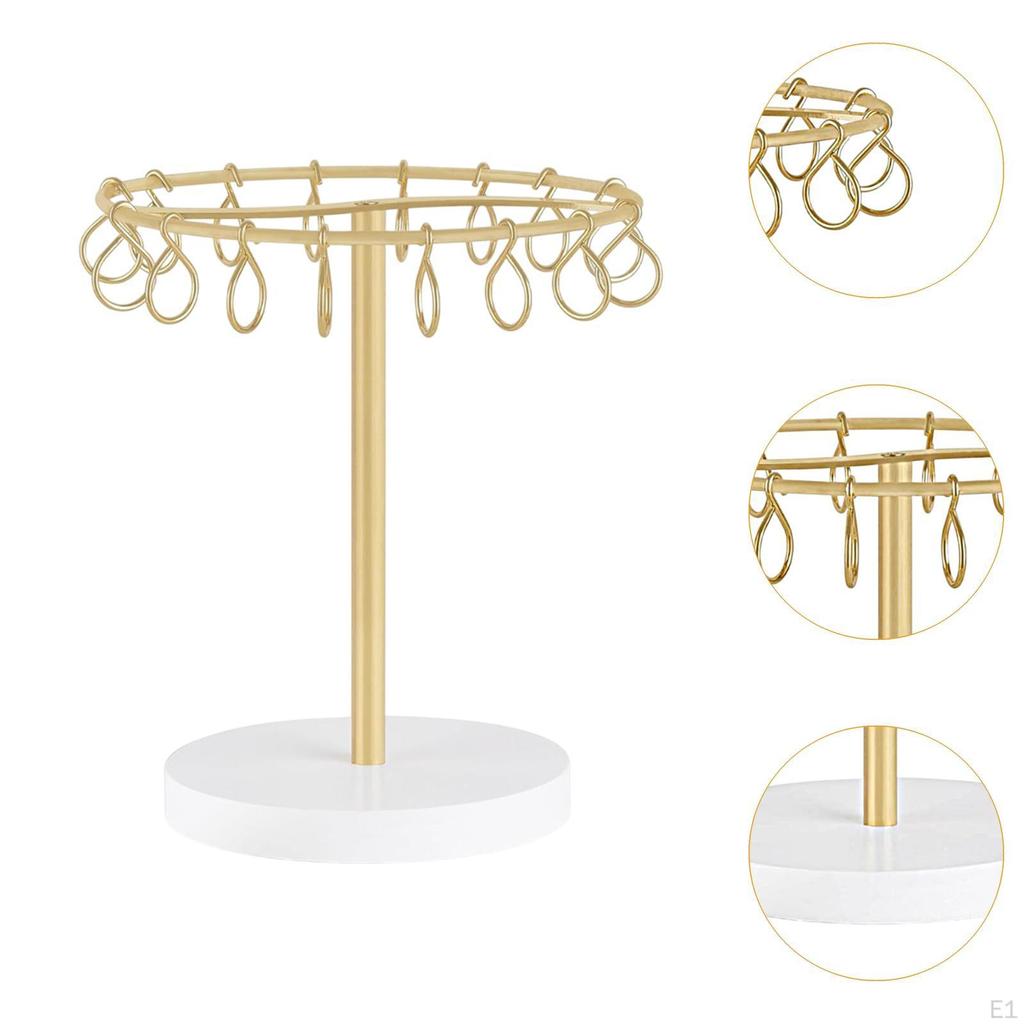 Klammerspangenhalter Haarorganisator Raumdeko Display für Frauen Metall Frisiertisch College