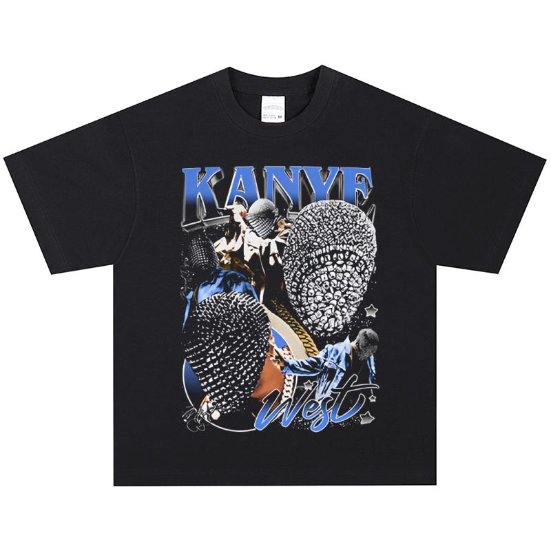 Kanye West T-Shirt, Soft Fabric Casual Daily Wear S