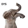 Hanging Resin Elephant Flower Pot Hugger Planter Edge Elephant Figurine Planter Hanging Bonsai Ornament for Garden Yard Balcony
