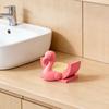 Drain Rack 3D Bird Shape Hanging Sponge Holder with Open Drainage System Upright Dry Kitchen Sponge Organizer