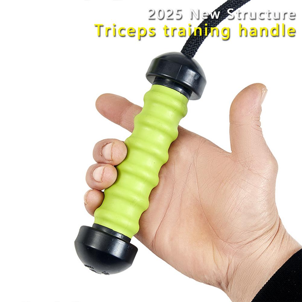 Trizepsseil mit Griffen Trizeps-Pull-Down-Aufsatz Rutschfeste LAT-Pull-Down-Stange Trizepsseil Kabelaufsatz Fitnessstudio-Zubehör
