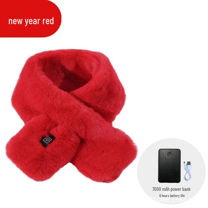 Graphen Beheizter Schal - Kälteschutz USB Elektrischer Nackenwärmer