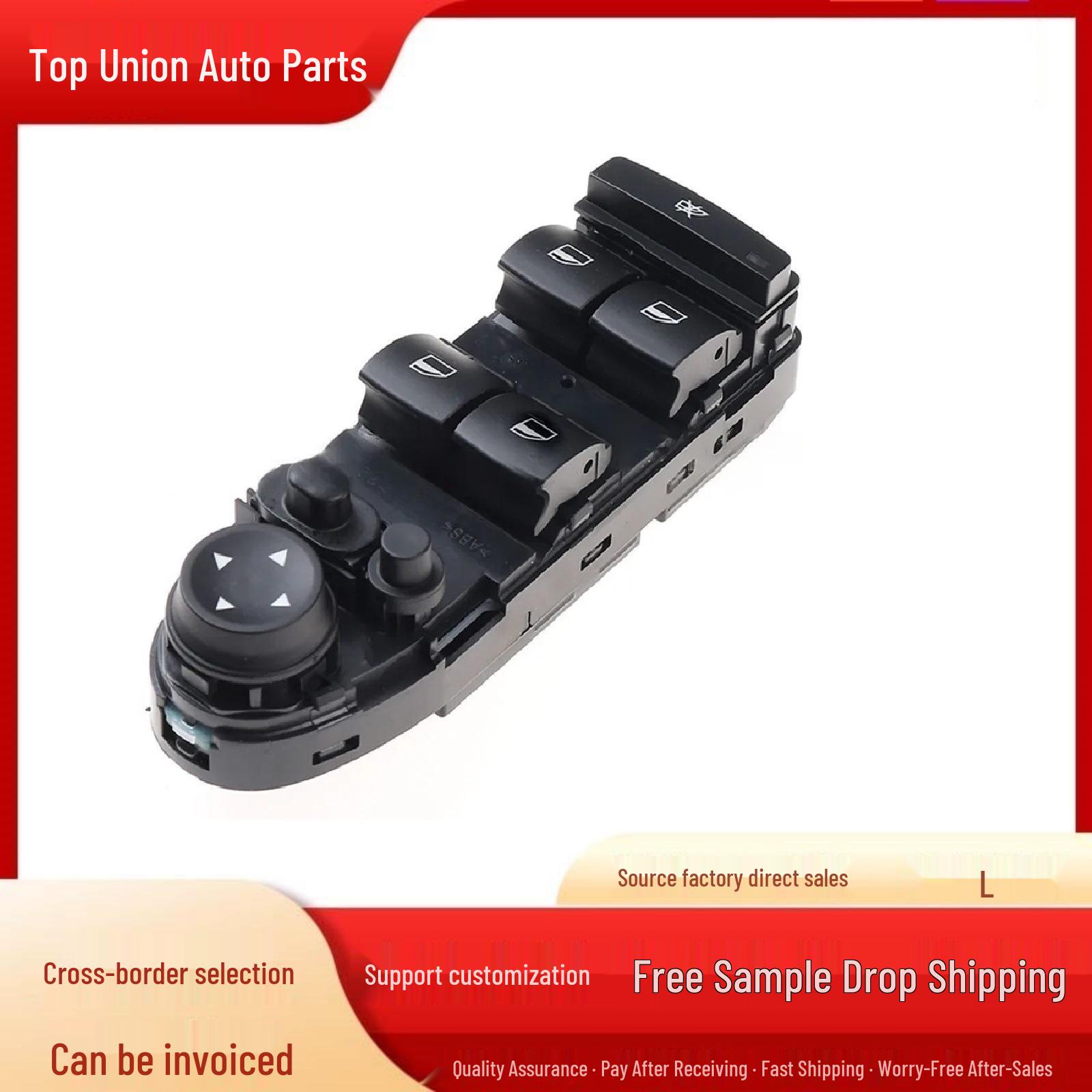 Power Window Switch for 2007-13 BMW E70/E71 X5/X6 (Part: 61319122121) Electric