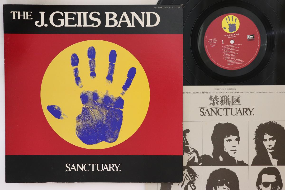 LP Record J GEILS BAND Sanctuary EYS81156 EMI 1978 Japan Rock Used