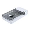 AUREX AX-RP10(W) Compact Bluetooth Record Player with Auto Stop, 33/45 RPM Compatible, and USB Charging