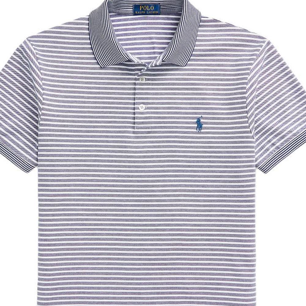 Polo Ralph Lauren SS23 Polo a Maniche Corte Color Block a Strisce con Logo Ricamato Uomo polo multicolor MNPOKNI1N821154-400