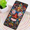 Mexican Skull Flower Silicone Phone Case For Samsung Galaxy note 10 pro S26 S25 S24 S23 S22 S21 Plus S25Ultra Capa Cover