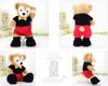 cushu cush Duffy and ShellieMay Plush Made in Mickey Mouse Bow Cute Rompers with CDS396S Costumes, Japan, Outfits, Ties, Shoes,