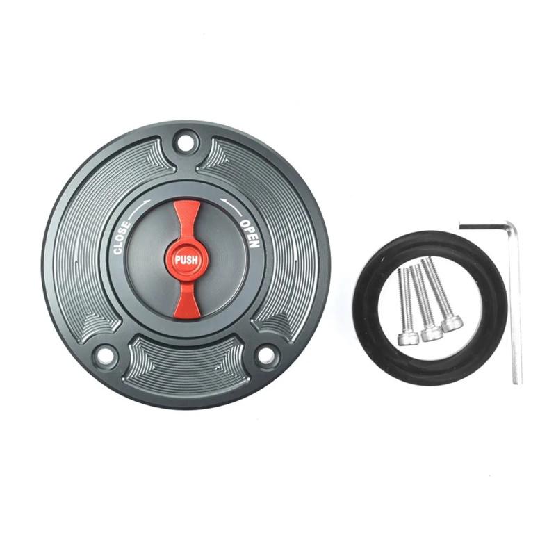 Gas Fuel Tank Cap For Suzuki GSXR600 750 1000 GSXR GSXR1000 K4 K5 K6 K7 K8 K9 2010-2020 SV650 GW250 Bandit GSF 650 1250 GSX1300R