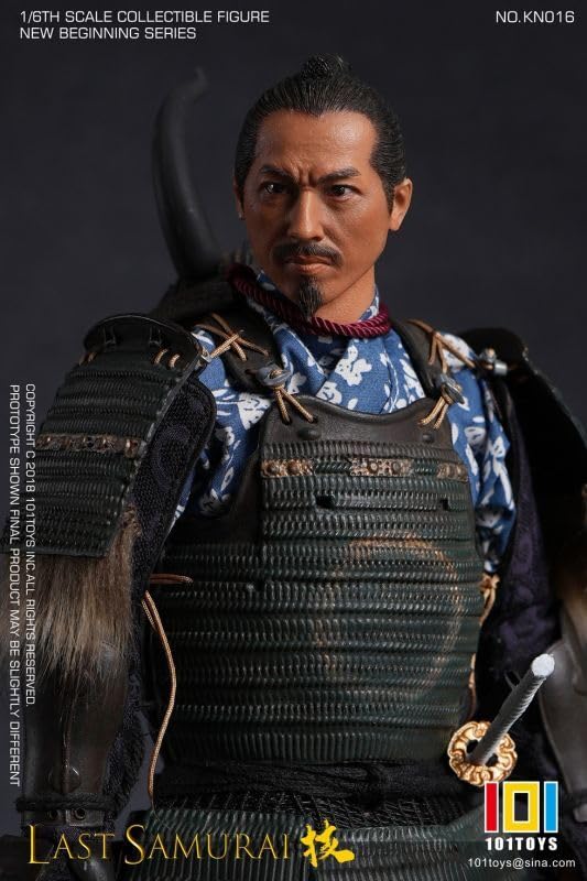 101TOYS Scale Action Figure KN016 New Beginning Series of the Last Samurai Ujio Sengoku Warlord Samurai 1/6